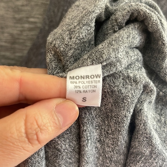 NWOT V-neck shirred dress - Picture 8 of 8